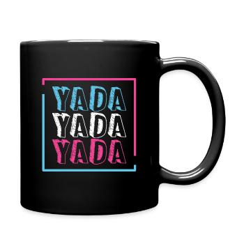 YADA YADA YADA BLA BLA ETC - Mug uni - noir - Droite
