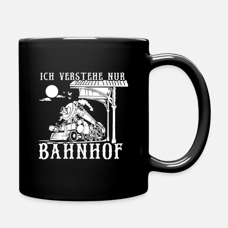Lokführer Fahrdienstleiter Triebfahrzeugführer - Tasse einfarbig - Schwarz