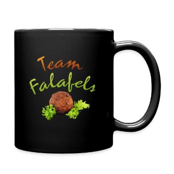 Team falafels - Mug uni - noir - Droite