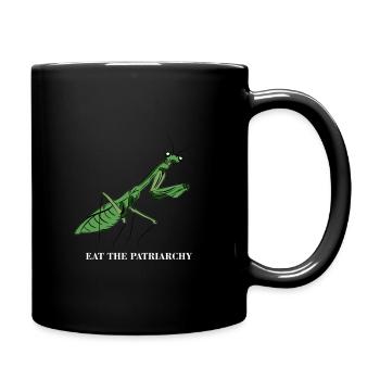 Patriarche feministe cadeau - Mug uni - noir - Droite
