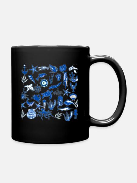 Seemann - Tasse einfarbig - Schwarz