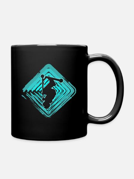 cascade scooter trick scooter - Mug uni - noir