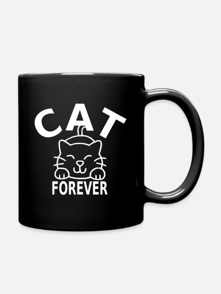 catforever - Mug uni - noir