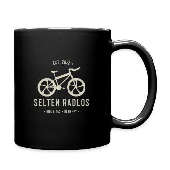 Rare RADLOS 2022 Edition in light gold design - Full Colour Mug - black - Right