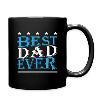 Best Dad Ever Love Father's Day - Father's Day - Full Colour Mug - black - Right
