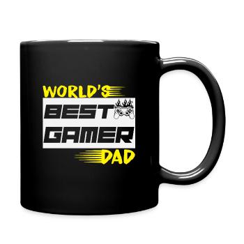 FATHER S DAY Gamer - Tasse einfarbig - Schwarz - Rechts
