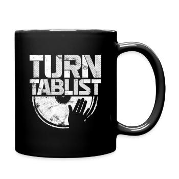 Turntablist Dj Mix Vinyl Hip-Hop Music - Mug uni - noir - Droite