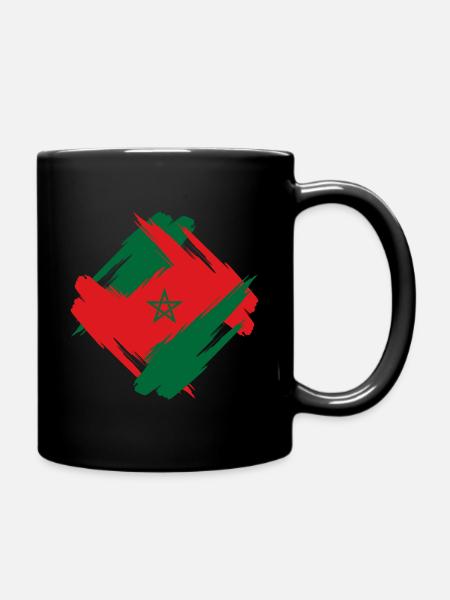 Design Maroc - Mug uni - noir