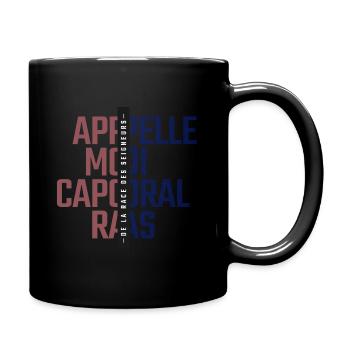 APPELLE MOI CAPORAL - Mug uni - noir - Droite