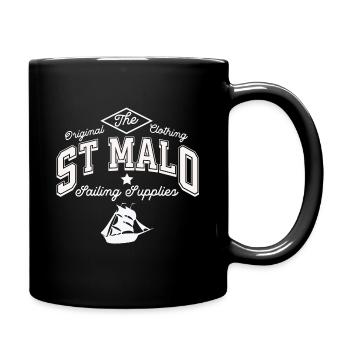 St Malo sailing supplies - Mug uni - noir - Droite