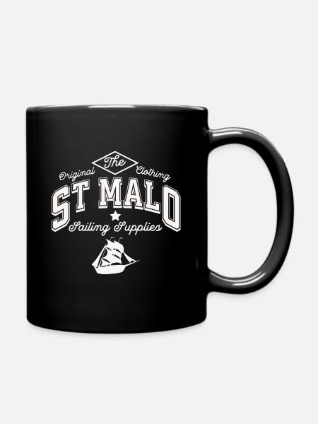 St Malo sailing supplies - Mug uni - noir