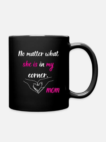 Mother's love - Full Colour Mug - black