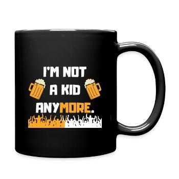 Âge légal - Mug uni - noir - Droite
