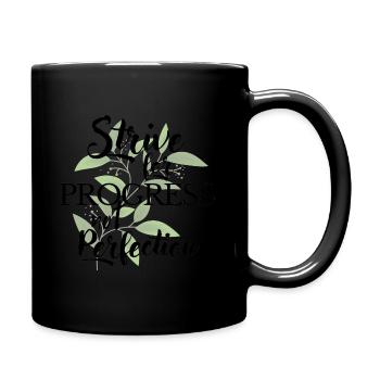 Progress and Perfection - Full Colour Mug - black - Right