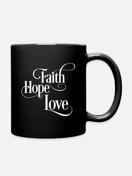 Jesus Christus von Nazareth Glaube Bibel Jesus - Tasse einfarbig - Schwarz