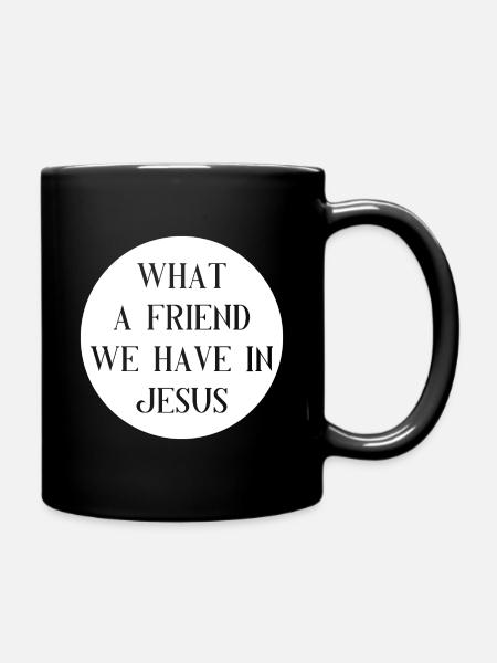 Jesus Christus von Nazareth Glaube Bibel Jesus - Tasse einfarbig - Schwarz