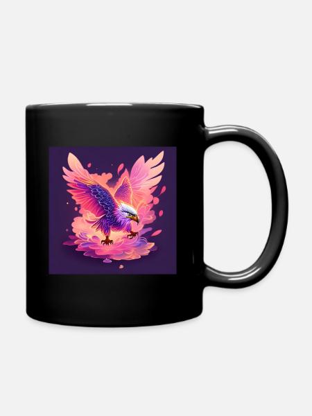 Fantasy Eagle -1 - Mug uni - noir