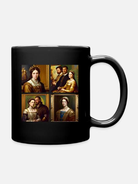 Les Majestés Royales - Mug uni - noir
