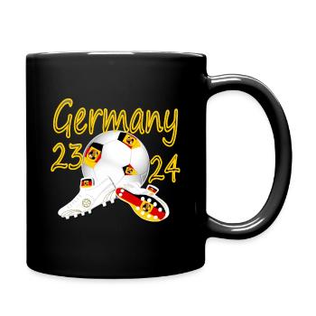 Germany football fans soccer design for 23 - 24 - Full Colour Mug - black - Right