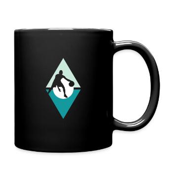 Basketball Hooping BBall - Full Colour Mug - black - Right