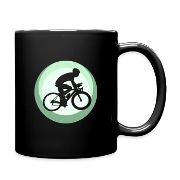 Cyclisme Biker - Mug uni - noir - Droite