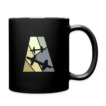 Weight Training, Bodybuilding - Full Colour Mug - black - Right