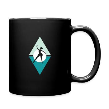 Danseuse de ballet Danseuse de ballet Ballerine - Mug uni - noir - Droite