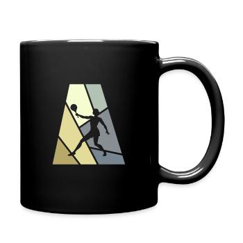 Tennis de plage Strandtennis Strandtennis - Mug uni - noir - Droite