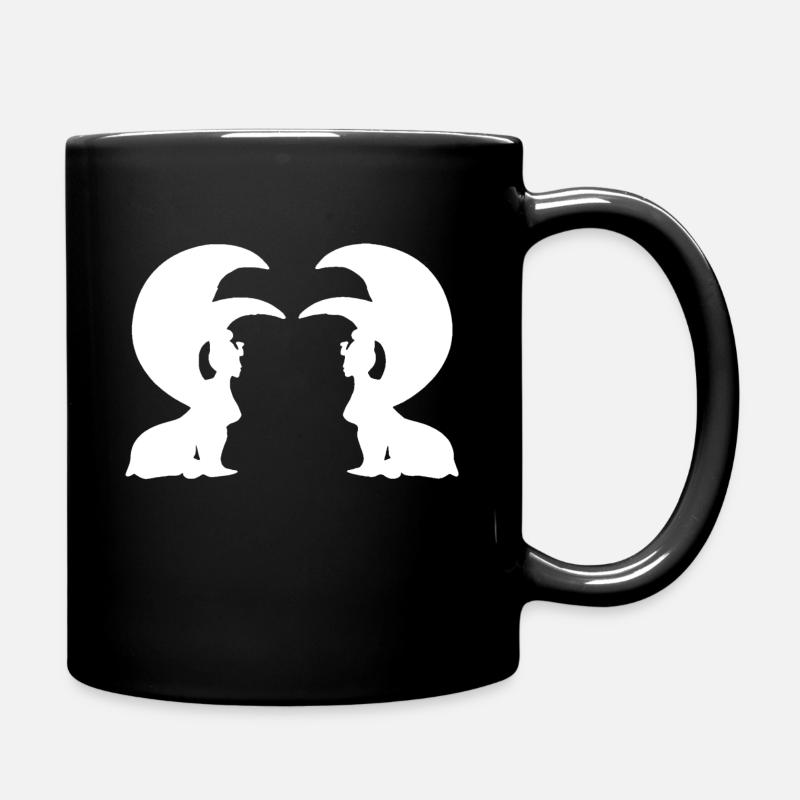 DIE UNENDLICHE GESCHICHTE SPHINX GATE WEISS - Tasse einfarbig - Schwarz