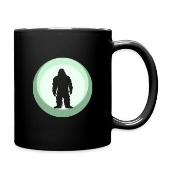 Lochness Big foot Big foot - Tasse einfarbig - Schwarz - Rechts
