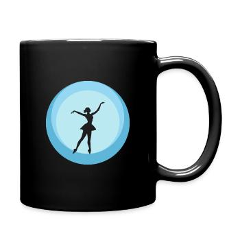 Danseuse de ballet Danseuse de ballet Danseuse de ballet - Mug uni - noir - Droite