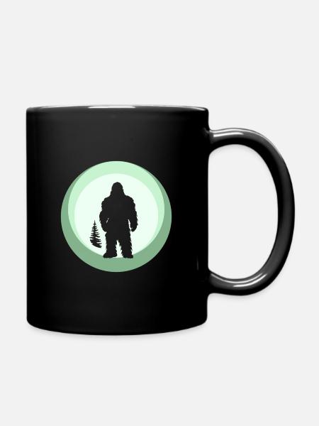 Lochness Yeti Yeti - Tasse einfarbig - Schwarz