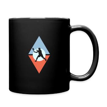 Raquettes Raquettes de squash Joueurs de squash - Mug uni - noir - Droite
