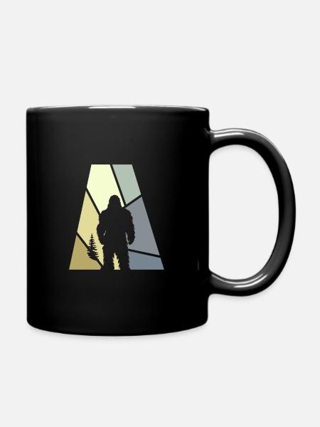 Bigfoot Lochness Yeti - Tasse einfarbig - Schwarz