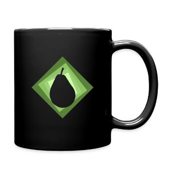 Avocado Toast Foodie - Full Colour Mug - black - Right
