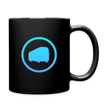 Bus Transport Transport - Full Colour Mug - black - Right