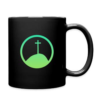 Bible Verse Church Bible Verse - Full Colour Mug - black - Right