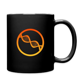 Biologie Labor Biologie - Tasse einfarbig - Schwarz - Rechts