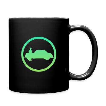 Auto Mechanic Tool Wrench - Full Colour Mug - black - Right