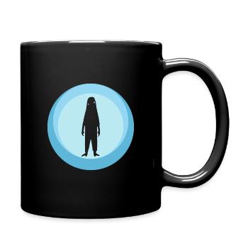 Kryptozoologie Mythisch Fabelwesen - Tasse einfarbig - Schwarz - Rechts