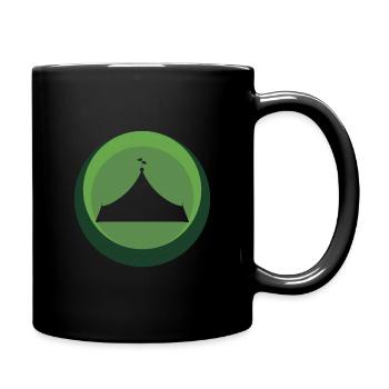 Zirkus Clown de cirque - Mug uni - noir - Droite
