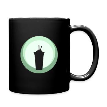 Tee Boba Bubble - Tasse einfarbig - Schwarz - Rechts
