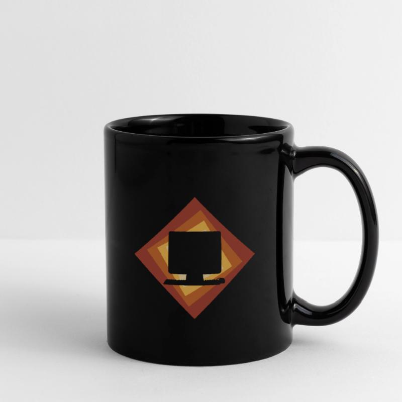 Computer Computer Work Tech Full Colour Mug