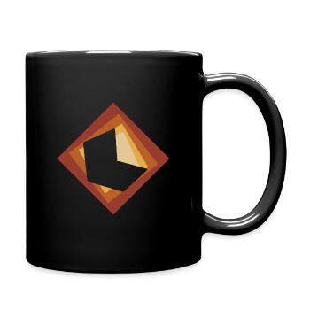 Blogger Blogging Blog - Full Colour Mug - black - Right
