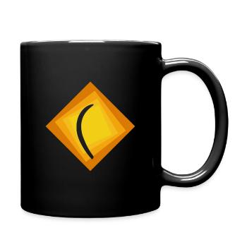 Boomerang Lancer Bâton Lancer - Mug uni - noir - Droite