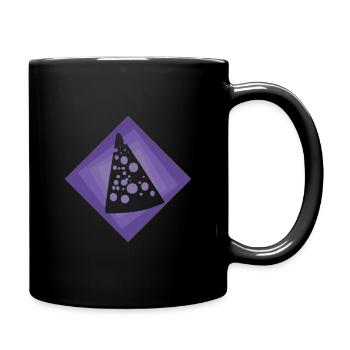 Käse Emmentaler Parmesan - Tasse einfarbig - Schwarz - Rechts