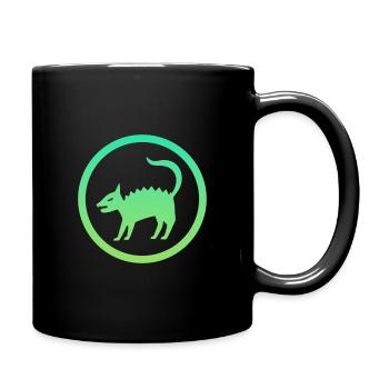 Cryptozoology Legend Unicorn - Full Colour Mug - black - Right