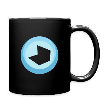 Blog Homepage Blogger - Full Colour Mug - black - Right