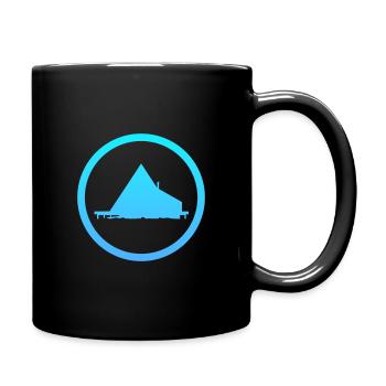 Camping Moderne Amoureux de la nature - Mug uni - noir - Droite