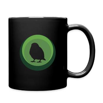 Observation des oiseaux Perruche - Mug uni - noir - Droite